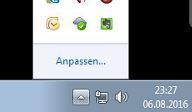 So klappt man die versteckten Windows-Symbole wieder auf
