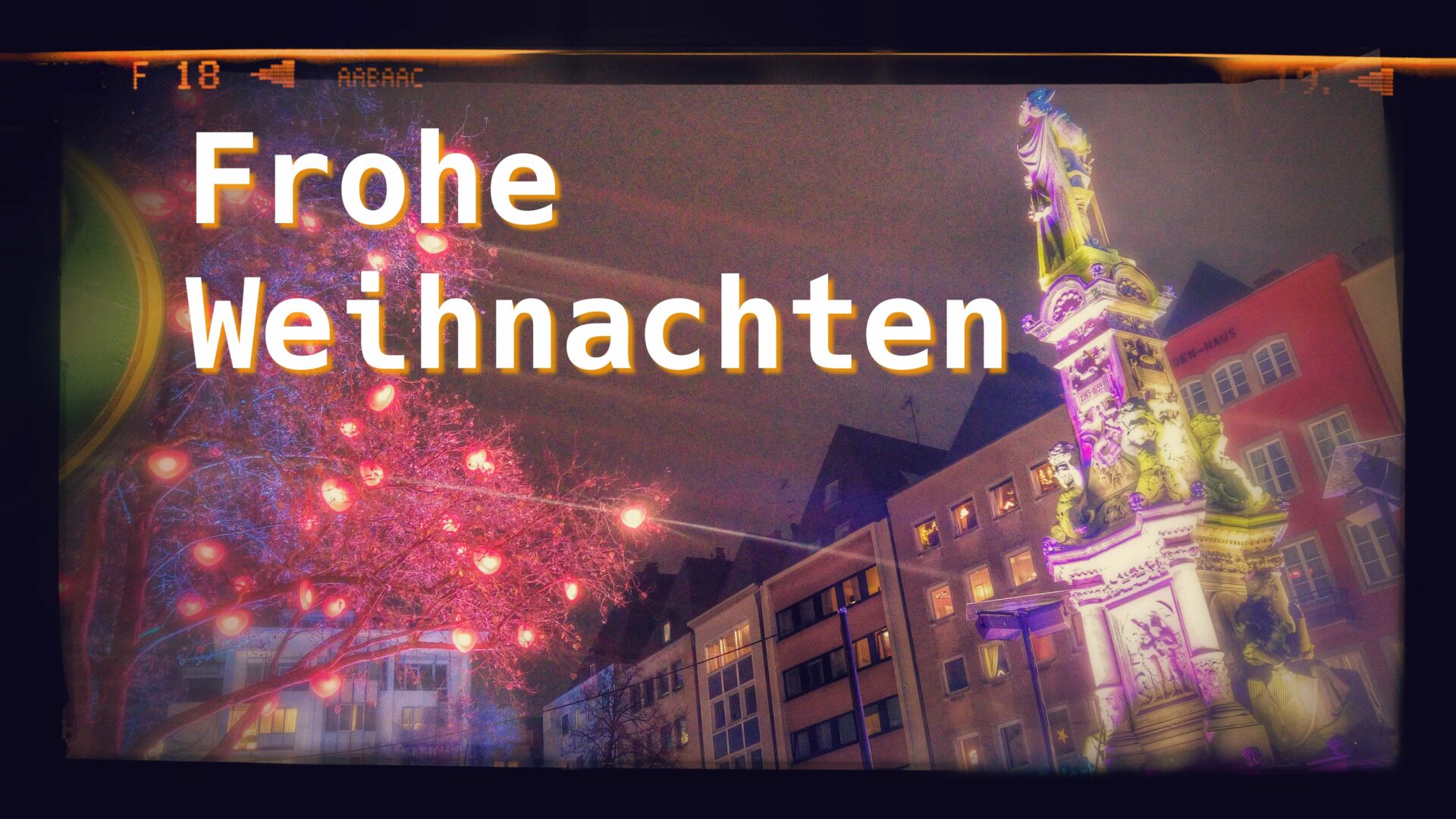 Ein Bild zu Frohen Weihnachten