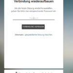 Threema Web kann mit einem Passwort geschützt werden.