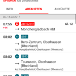 Der Streckenagent gibt Infos über die aktuellen An- und Abfahrten an einem Bahnhof.